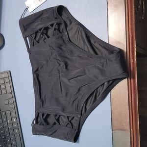 Shade and shore high waist bikini bottoms